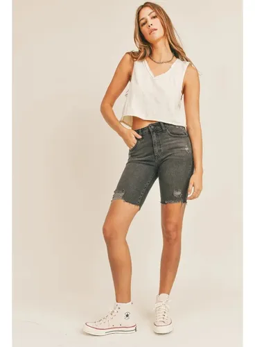 Pull and bear biker shorts sale