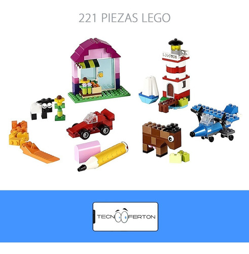 Lego Classics Original 10692 Incluye 221 Piezas Lego Ideas