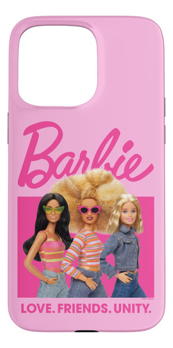 Capa Para Celular Barbie Love, Friends, Unity iPhone 15 Pro