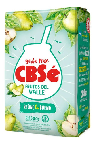 Yerba Mate Frutos Del Valle X 500 Gr - Cbsé