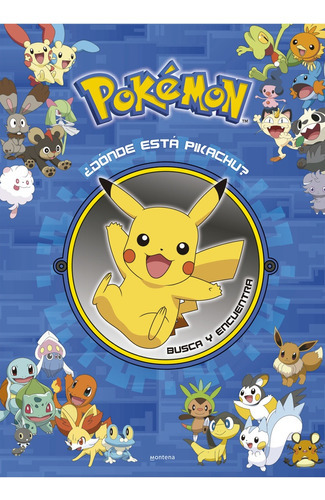 Dónde Está Pikachu? Busca Y Encuentra, De The Pokemon Company