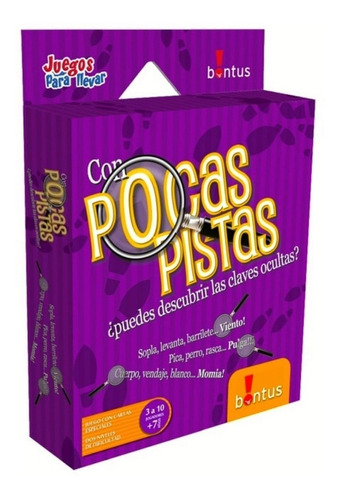 Juego De Mesa Con Pocas Pistas Bontus Mm4 508 Ttm