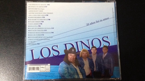 Los Dinos - 20 Años Fui Tu Amor Cd Nuevo Cerrado