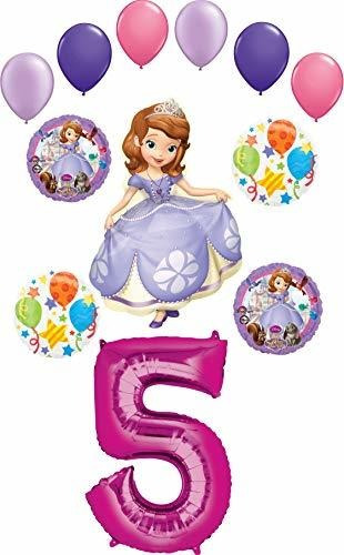 Sofia The First Party Supplies Decoraciones De Ramo De Globo