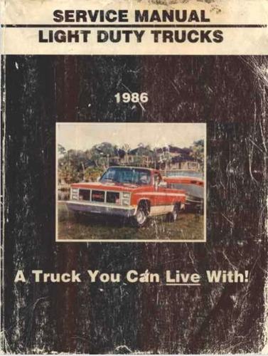 Manual De Taller De Reparacion Chevrolet Cheyenne 1986