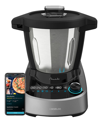 Robot De Cocina 4412 Mambo 11090 Negro Cecotec 127v Negro