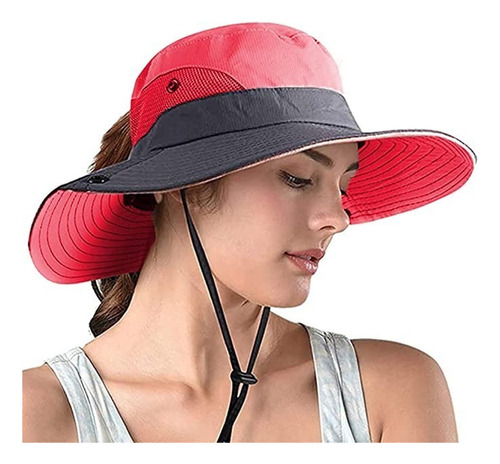 Visera Con Protección Solar Uv 50+ Modelo Turbante Doble