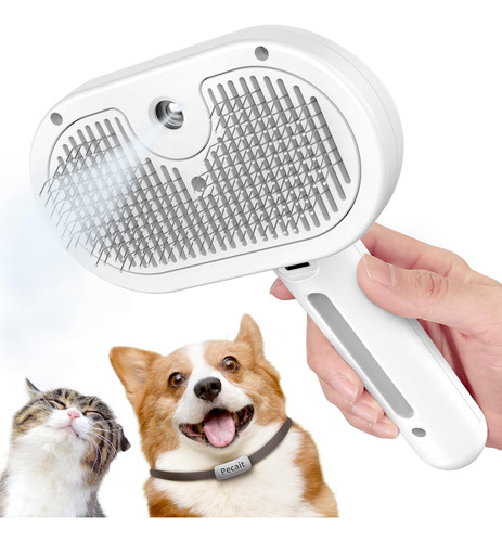 Escova Spray Cat Pecait Para Eliminar O Branco Autolimpante