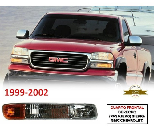 Cuarto Frontal Derecho Sierra Gmc Chevrolet 1999-2002.
