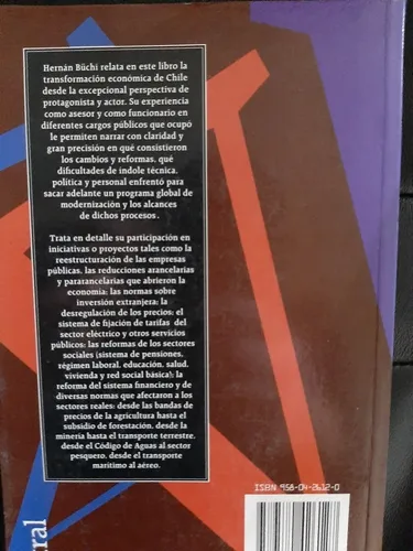 La Transformacion Economica De Chile Hernan Buchi (Usado)