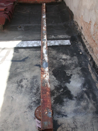 Tubo Estructural Usado De 90x90 De 4 Mts Y Espesor De 3mm