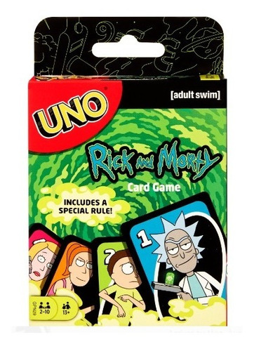 Uno Rick And Morty Juego De Cartas