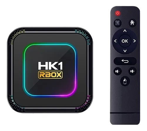 Bluetooth 4k Hd Doble Banda Wifi6 Red Tvbox