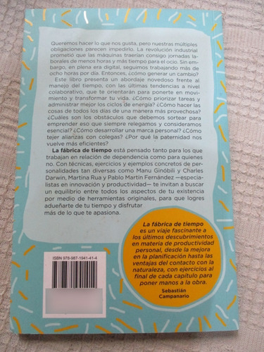 Imagen 2 de 9 de Martina Rua, Pablo M. Fernández - La Fábrica De Tiempo