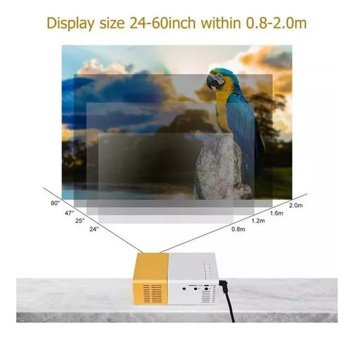 Miniproyector Full Hd Native Datashow 4k, Retroproyector