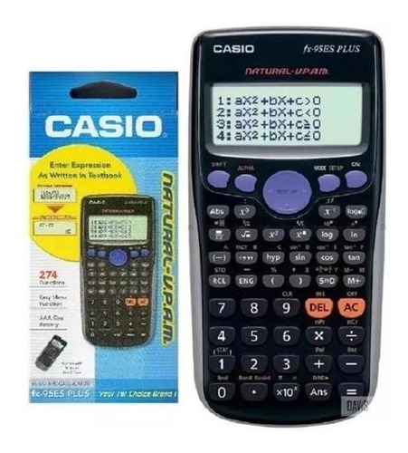 Calculadora Cientifica Casio Fx-95es Plus 274 Funciones