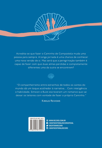 Encontros e desencontros em Compostela, de Simsion, Graeme. Editorial Editora Record Ltda., capa mole em português, 2022