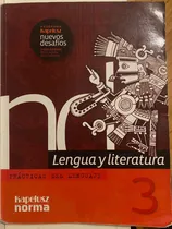 Comprar Lengua Y Literatura 3 + Antología Literaria Kapelusz Norma 