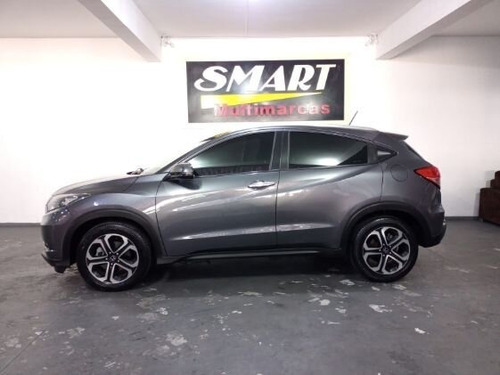 Imagem 4 de 10 de Honda Hr-v Exl Cvt 1.8 I-vtec Flexone 2015/2016 Cinza