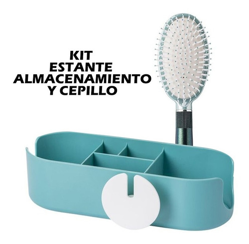 Kit Estante Para Baño Y Peine Masaje Jordán And Judy 