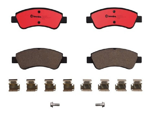 Balatas Delanteras Peugeot 206 Feline 2006-2008 Brembo