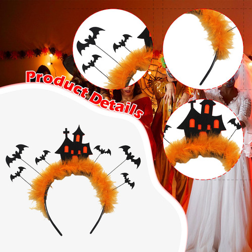 Diadema Decorativa De Halloween Para Actuaciones En