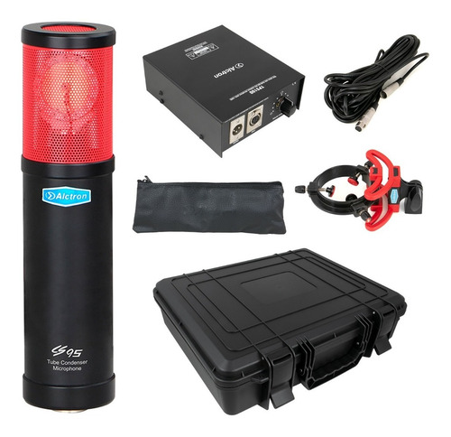 Microfone Condensador De Tubo Alctron Cs95 C/ Módulo