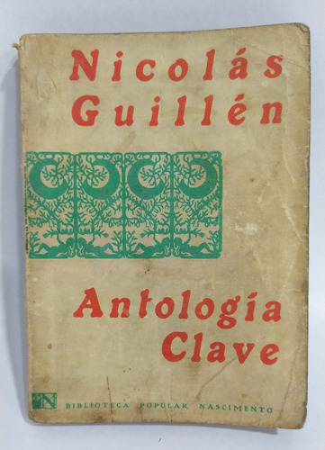 Libro Antologia Clave / Nicolas Guillen