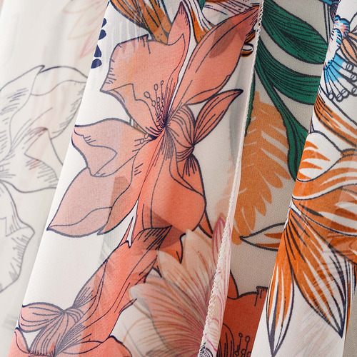 Chamarra Tipo Kimono H Para Mujer, Traje De Baño De Playa, D