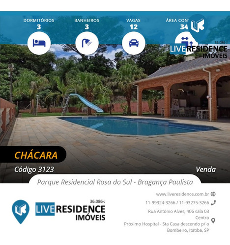 Imagem 1 de 15 de Imóveis À Venda Em Parque Residencial Rosa Do Sul - Bragança Paulista - 3123