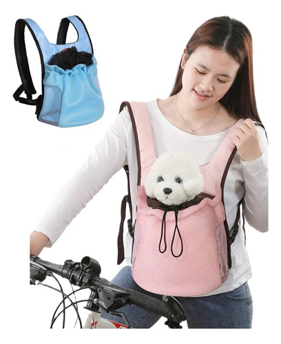 Cargador Maleta Bolso Mascota Perro Gato Cachorro Moto Arnes