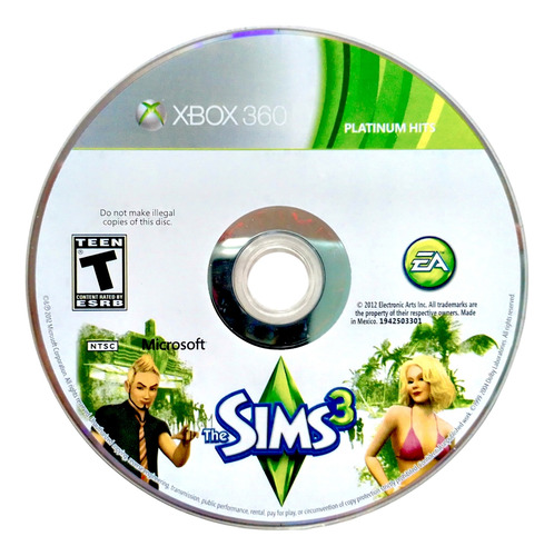 The Sims 3 Xbox 360 En Español (Reacondicionado)