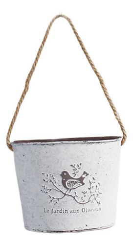 Cesta Colgante De Hierro, Maceta, Soporte Para Plantas, Para