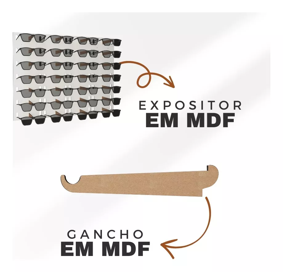 Terceira imagem para pesquisa de expositor de oculos