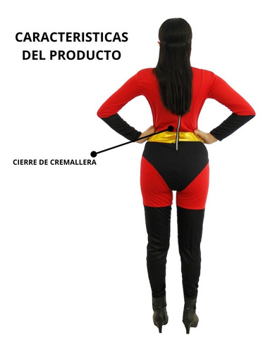 Imagen 4 de 10 de Disfraz Elastic Girl