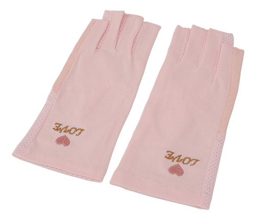 Guantes De Manicura Protección Uv Uv Fibra De Algodón Sin