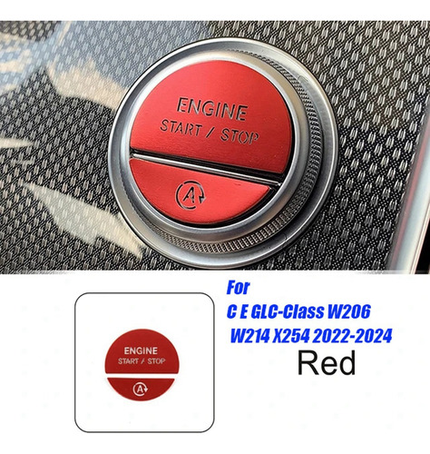 Pegatina H7car Interior Engine One Start Stop Con Botón De L