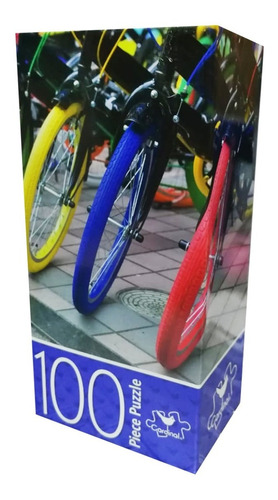 Rompecabezas Bicicletas 100 Piezas 28x38cm Juego Mesa