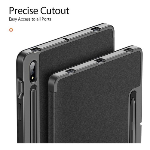 Imagem 7 de 10 de Capa Case Dux Domo Series Anti Impacto Galaxy Tab S7 - S Pen