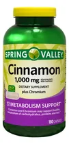 Comprar Canela -cinnamon 1000mg X 180 - Unidad a $611