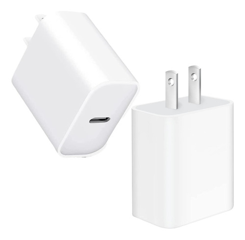 Cargador Carga Rápida Usb-c 20w Pd3.0 iPhone iPad Android