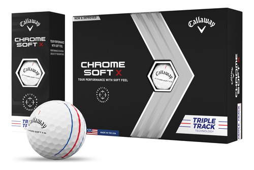 Pelotas Callaway Chrome Soft X Triple Track| The Golfer Shop