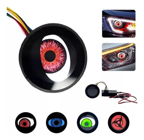 Faro Usb De Ojo De Diablo Demonio De Ojos Malvados, Luces
