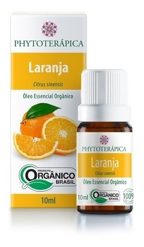 Óleo Essencial Orgânico Laranja Doce ( Citrus Sinensis) 10ml