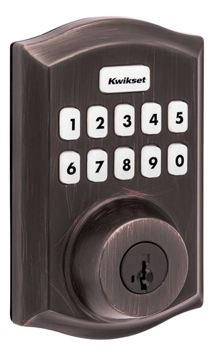 Kwikset Home Connect 620 Keypad Conectado Smart Lock Con Tec