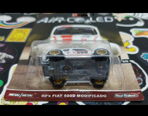 Hot Wheels 60's Fiat 500d Modificado Blanco