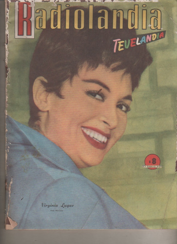 Revista Radiolandia Año 1961 - I Sarli - Pinky - G Borges