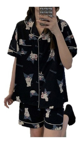 Pijama Femenino Verano, Lindo Anime, Kuromi Fashion