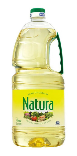 Aceite Natura Girasol 3 Lt Pack Por 3 Botellas