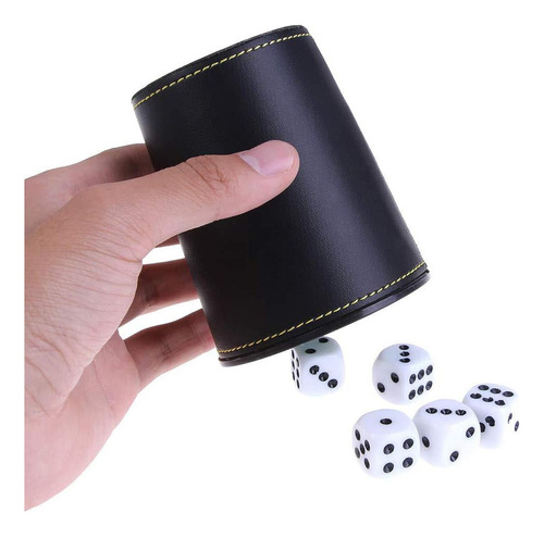 Juego De 4 Cachos Eco Cuero Negro Simplit Entretenimiento 